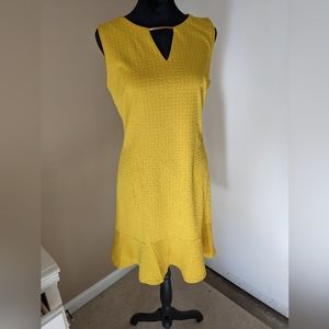 Stella & Julie yellow dress size 6